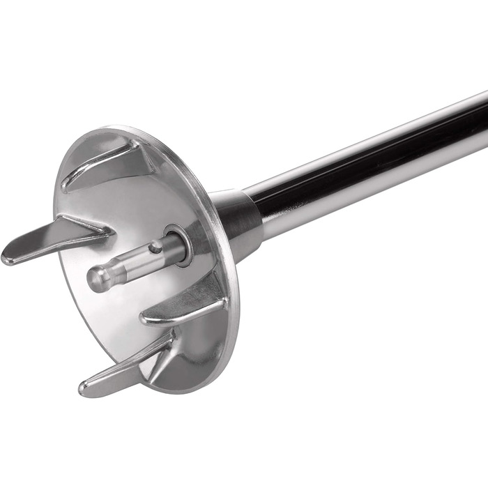 Професійний блендер ESGE Zauberstab M 200 Chrom 90580, 200 Вт, 17000 об/хв, ручний міксер з аксесуарами, ергономічний дизайн, спіральний кабель