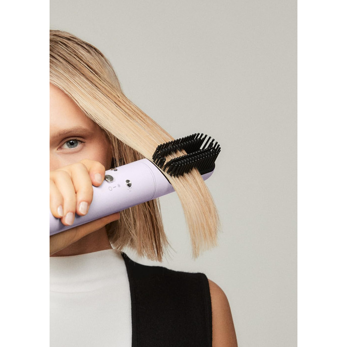 Фен-щітка CREATE/ION STYLER PRO 5-в-1, іонізуючий, 1300 Вт, щітка для укладки, безщітковий мотор, 3 швидкості, 3 температури, холодне повітря, кейс, лаванда