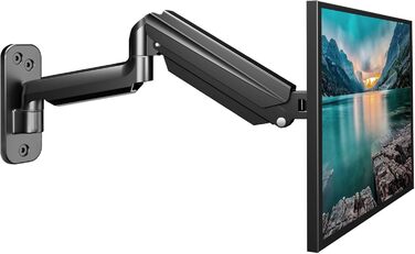 Кріплення для монітора Suptek, 13-32 дюйми, LED/LCD/TV, до 9 кг, газ-амортизатор, регулювання висоти, нахил, поворот, VESA 75/100
