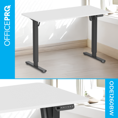 Комп’ютерний стіл з електрорегулюванням висоти OfficePro ODE1260WB