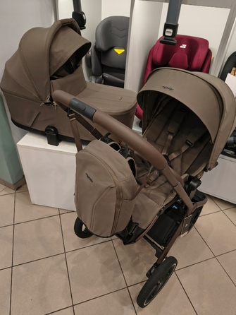 Дитячий візок 2в1 My Junior MAVI (обличям до батьків та по ходу руху), Mocca Brown