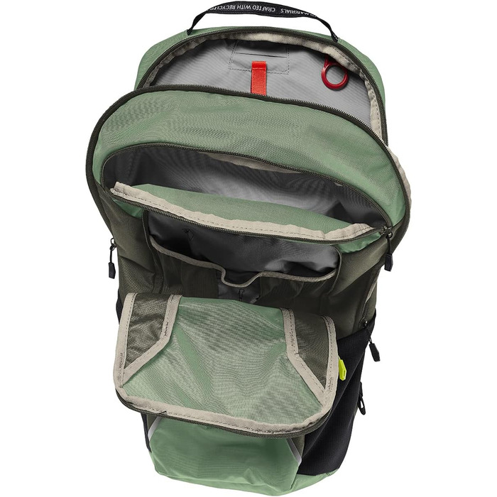 Унісекс рюкзак VAUDE Ledro 12, 12 л, зелений Willow, для туризму та спорту
