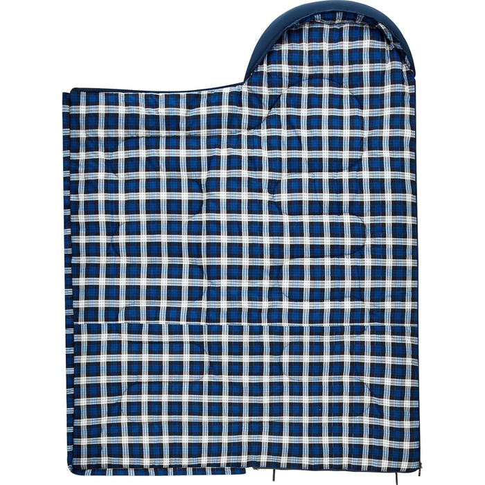 Дитячий зимовий спальний мішок KingCamp Cloud 300 XL, широкий, бавовна