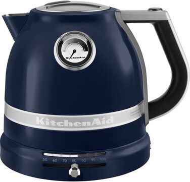 Електрочайник KitchenAid Artisan 1,5 л з регулюванням температури, чорний, Ink Blue