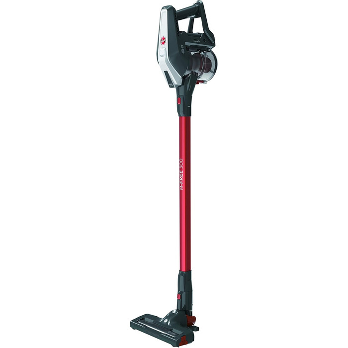 Пилосос акумуляторний Hoover з насадкою для шерсті тварин, до 25 хв роботи, без мішка, вертикальний, LED-підсвітка [HF322AFP]