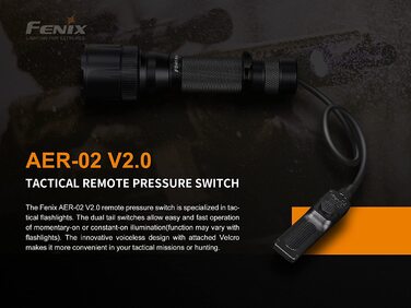 Універсальний налобний ліхтар Fenix Aer-02 V2.0, чорний, універсальний розмір