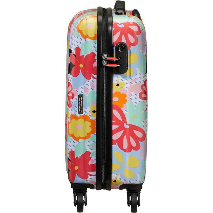 Валіза American Tourister Hypertwist Spinner S, ручна поклажа, мультиколор, Minnie Flower