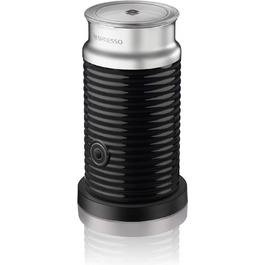 NESPRESSO Aeroccino 3 електричний спінювач молока, 120 мл кремової піни, 240 мл гарячого молока, чорний