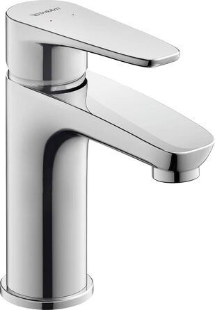 Змішувач для ванної кімнати Duravit B.1, висота виливу 110 мм, керамічна картридж, хром (без зливного механізму)