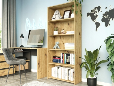 Стелаж Framire 80 x 180 x 30 см, дуб артизан