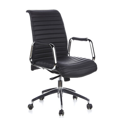Крісло офісне ASPERA 10 Nappa Leather Black hjh OFFICE