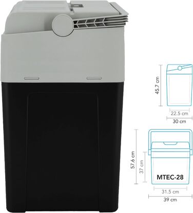 Термоелектричний автохолодильник Mestic MTEC-28, 28 л
