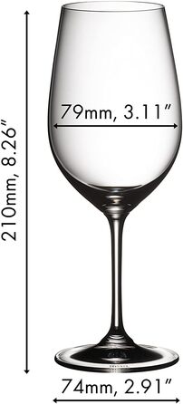 Бокали для вина RIEDEL Vinum Riesling Gran Cru, 2 шт., кришталь, для білого вина