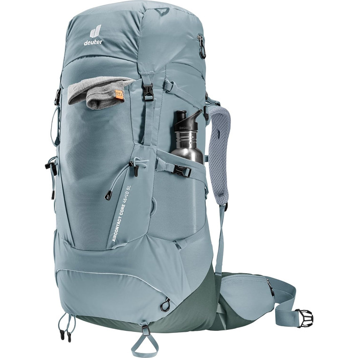 Жіночий трекінговий рюкзак Deuter Aircontact Core 45+10 л, Shale-ivy
