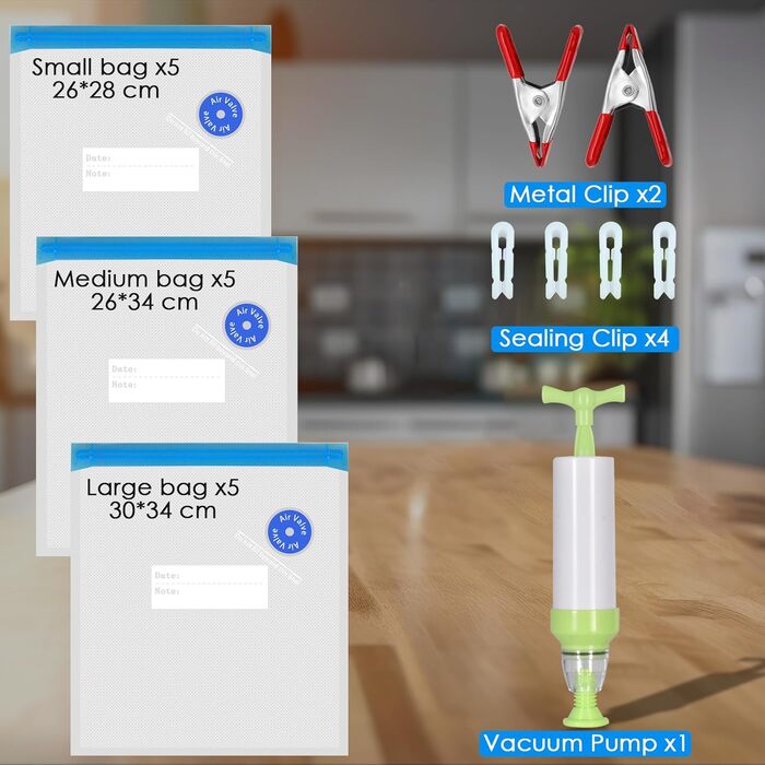 Sous Vide Garer WiFi 1100W: Іммерсійний циркулятор для су-від з точним контролем температури (25-95°C) та таймером. Водонепроникний IPX7. Комплект з пакетами для су-від (22 шт)