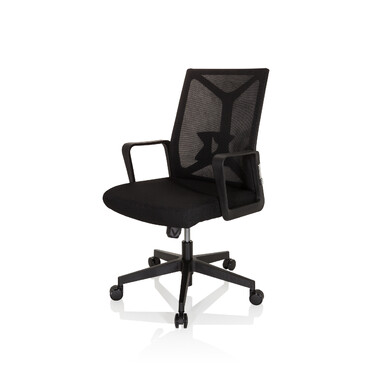 Офісне крісло / поворотне крісло ENCO Mesh Black Foldable hjh OFFICE