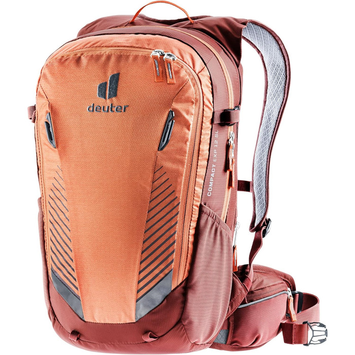 Жіночий велосипедний рюкзак Deuter Compact EXP 12 SL, 12 л, сієнна-червоний, для спорту і подорожей