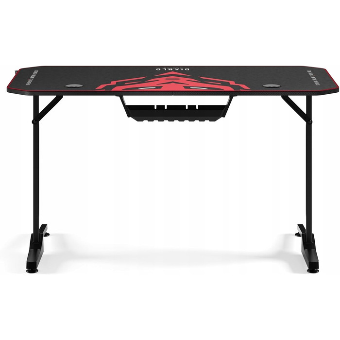 Ігровий стіл Diablo Gaming для ПК та комп'ютера, 160x75x75 см, чорний