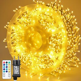 Світлодіодна гірлянда-сітка MAGGIFT 1000 LED (20м/40м), теплий білий колір, з пультом дистанційного керування для Різдва та Нового року