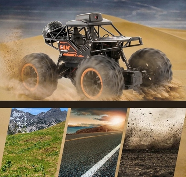 Радіокерована машина Lemon 4x4 з HD WiFi-камерою, масштаб 1:18