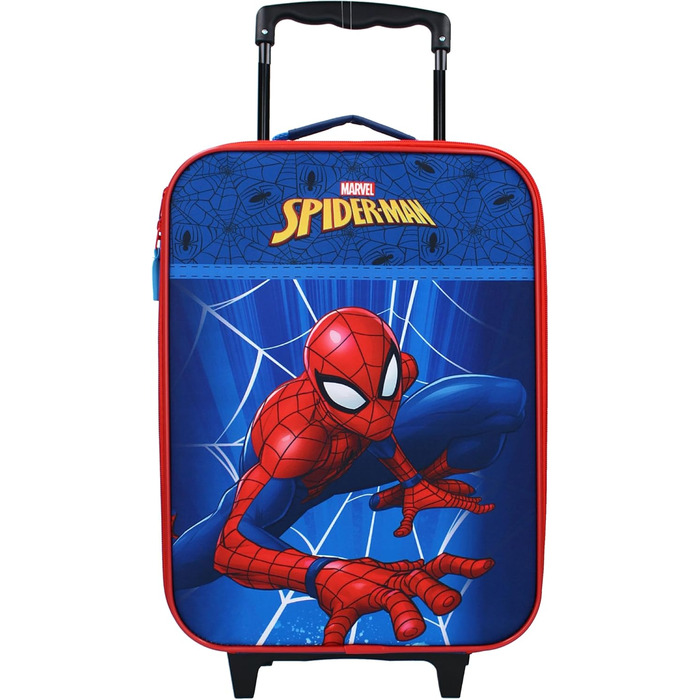 Дитяча дорожня валіза-тролей Vadobag Spiderman, об'єм 12 л