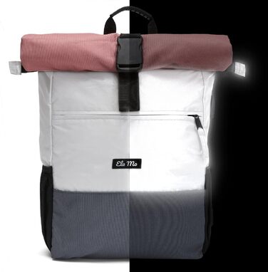 Жіночий рюкзак Ela Mo 18 л, стильний та зручний, Night Edition Peach