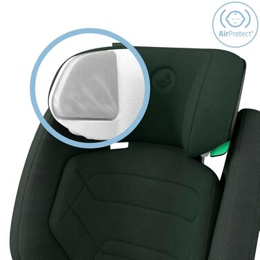 Дитяче автокрісло Maxi-Cosi RodiFix Pro² i-Size (100–150 см, 3.5–12 років), ISOFIX, ClimaFlow, захист G-CELL, Authentic Green