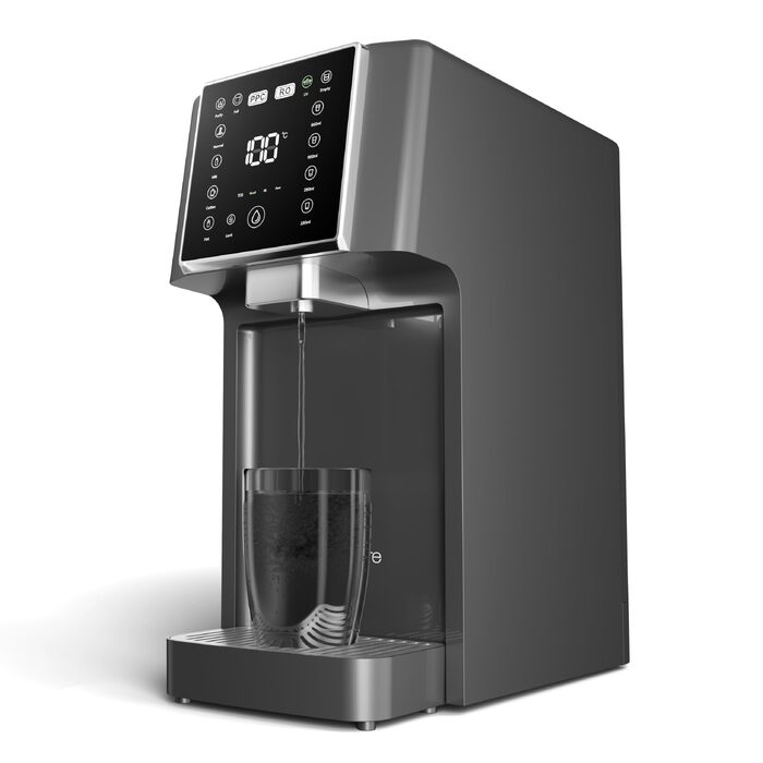 Система зворотного осмосу Slim Osmoseanlage для питної води, настільна | З фільтром від вапняного нальоту, UV-стерилізацією та 4 температурними режимами