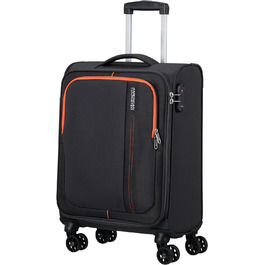 Валіза American Tourister Sea Seeker Spinner S 55 см 36 л, сіра (Charcoal Grey), ручна поклажа