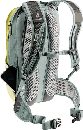 Велосипедний рюкзак Deuter Race 12, 12 л, зелений (Sprout-ivy), легкий, спортивний