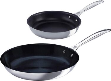 Набір сковорідок Le Creuset, 2 шт, нержавіюча сталь