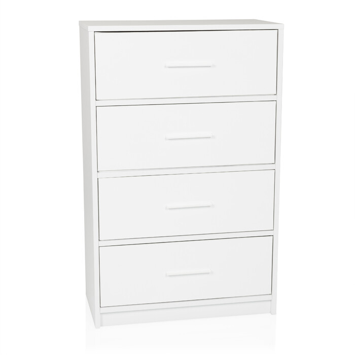 Комод ESTORIA 58x30x91см 4 відділення білий hjh LIVING