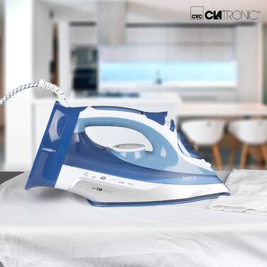 Бездротова праска Clatronic DB 3706 з керамічною підошвою, 7 функцій, плавне регулювання температури