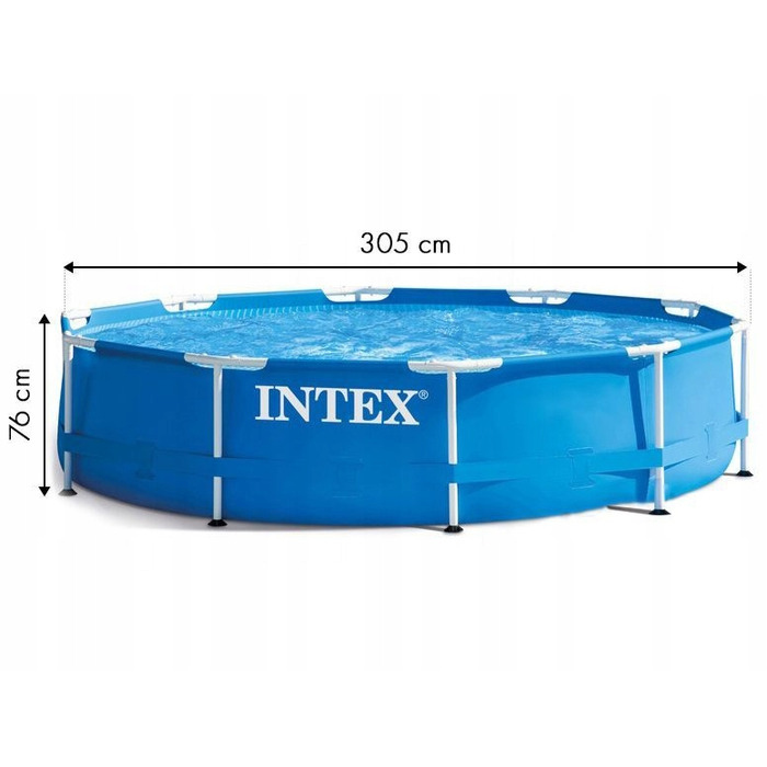 Каркасний круглий басейн Intex 305 x 305 см