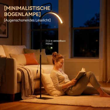 LED-лампа-півмісяць для нарощування вій з тримачем для телефону, поворотна на 350°, регульована висота та тепле світло