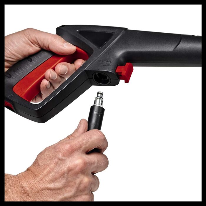 Мийка високого тиску Einhell TC-HP 130 (1500 Вт, 130 бар, модульна система Quick-Couple, шланг, пістолет, ланц, насадки, щітка, контейнер для миючого засобу)