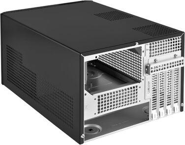 Комп'ютерний корпус SilverStone SST-SG11B Sugo Micro ATX Cube, чорний