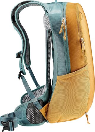 Велорюкзак Deuter Race Air 10, 10 л, кориця/синій, для велосипеда