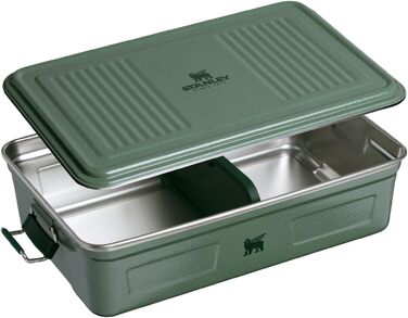 Органайзер Stanley Classic Legendary Useful Box на 3,8 кв (3,6 л), колір Hammertone Green