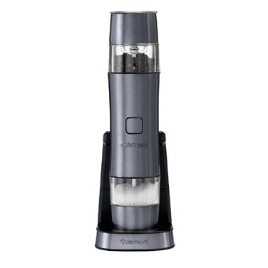 Електричний набір млинків для солі та перцю Cuisinart, акумуляторні, з регулюванням помолу та мірною кришкою, синій
