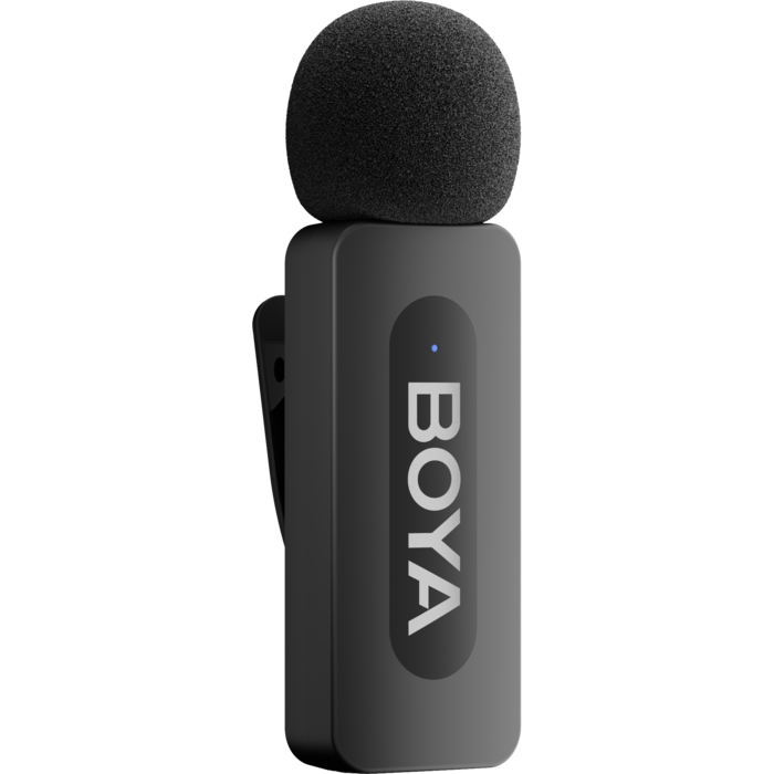 Бездротовий петличний мікрофон BOYA BY-V10 Type-C Black