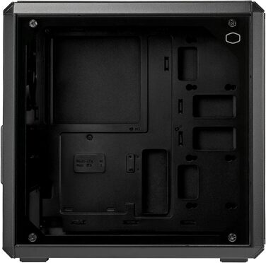 Корпус Cooler Master MasterBox Q300L V2 mATX Mini Tower з загартованим склом, 120 мм вентилятор, підтримка USB 3.2 Gen 2x2 Type-C, багатоваріантне охолодження