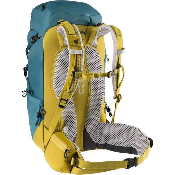 Жіночий туристичний рюкзак Deuter Trail 28 SL, 28 л, синьо-жовтий