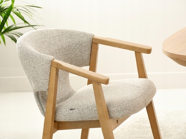 Стілець Mebel-Partner, тканина, сірий, 1 шт.