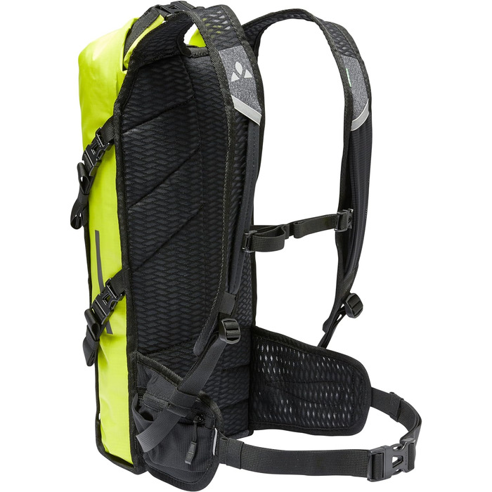 Рюкзак VAUDE Trailpack II унісекс, яскраво-зелений/чорний, універсальний розмір, туристичний