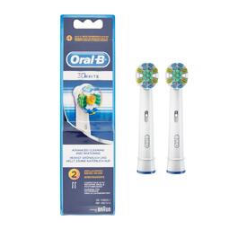 Смінні насадки для електричної зубної щітки Braun Oral-B 3D White, чорні, 2 шт. в упаковці
