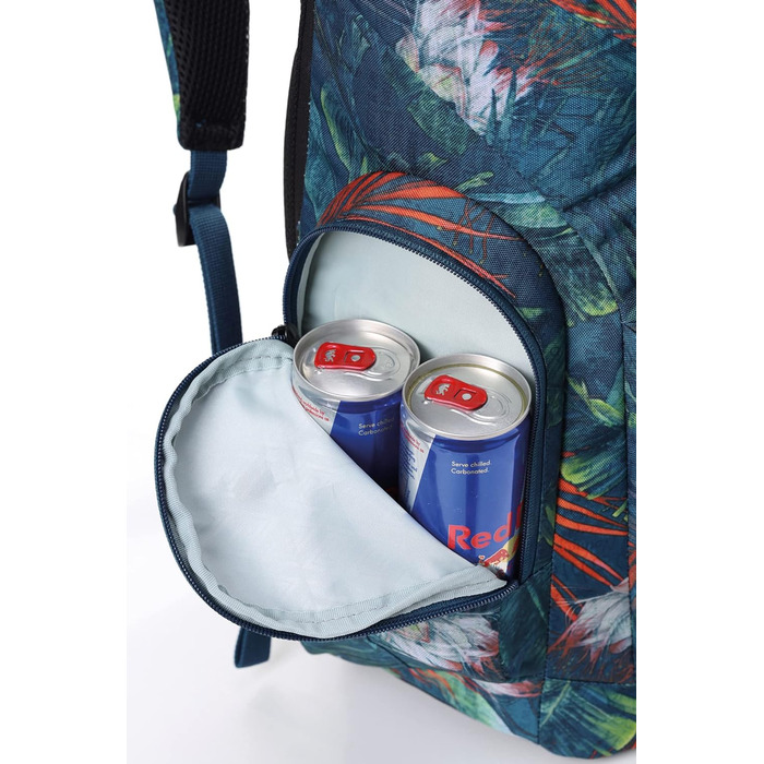 Рюкзак Nitro Daypacker 32 л у ретро стилі з відділенням для ноутбука, шкільний, міський або туристичний, Tropical