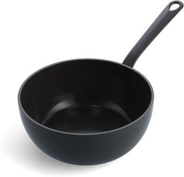 Каструля GreenPan Craft 20 см/2 л, керамічна, антипригарна, без PFAS, для індукції, чорна, підходить для духовки та посудомийки