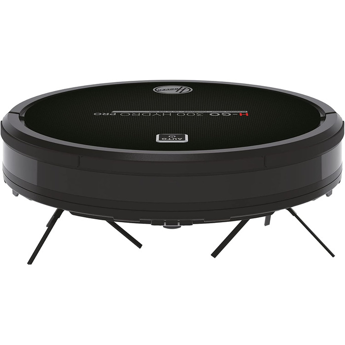 Робот-пилосос Hoover Hydro Pro з Wi-Fi, 120 хв автономності, сумісний з iOS та Android, дистанційне керування, антиударний, захист від падінь