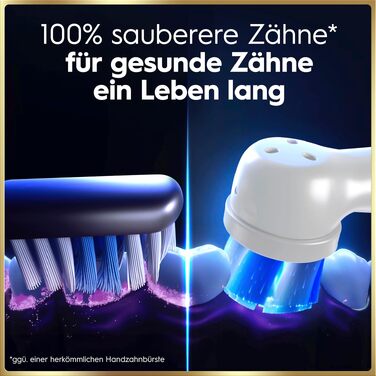 Електрична зубна щітка Oral-B iO Series 9, чорна (White Alabaster), 1 шт.